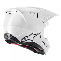 Alpinestars Sm5 2206 Solid Мотошлем White Белый