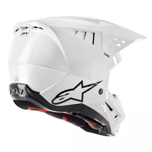 Alpinestars Sm5 2206 Solid Мотошлем White Белый
