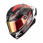 Scorpion Exo Race Air Kobra Мотошлем Black Red Красный