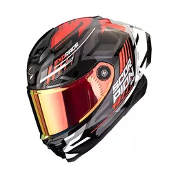 Scorpion Exo Race Air Kobra Мотошлем Black Red Красный (размер: xs)