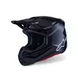 Alpinestars Sm7 2206 Solid Мотошлем Black Glossy Черный (размер: xs)