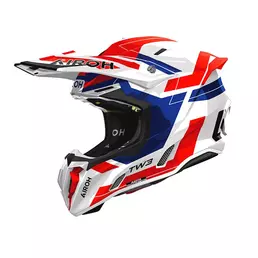 Airoh Twist 3 Dinasty Мотошлем Blue Red Синий
