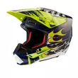 Alpinestars Sm5 2206 Rash Мотошлем Yellow Blue Желтый (размер: s)