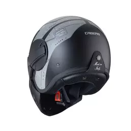 Caberg Jet Ghost X Vyrus Мотошлем Black Green Matt Зеленый