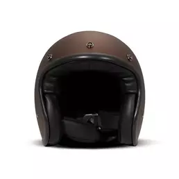 Dmd Jet Retro Caffe Мотошлем Коричневый