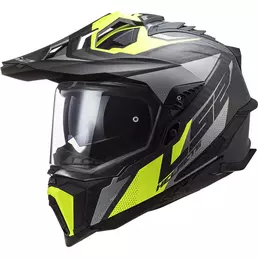Ls2 Mx701 Explorer Carbon Focus Мотошлем Yellow Желтый