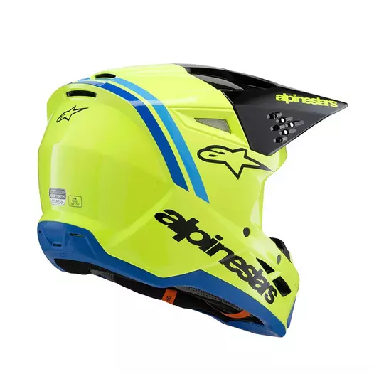 Alpinestars S-m3 Youth Radium Мотошлем Yellow Желтый