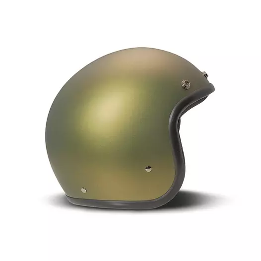 Dmd Jet Retro Мотошлем Olive Gold Зеленый (размер: m)