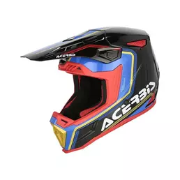 Acerbis Whoops Мотошлем Black Blue Синий