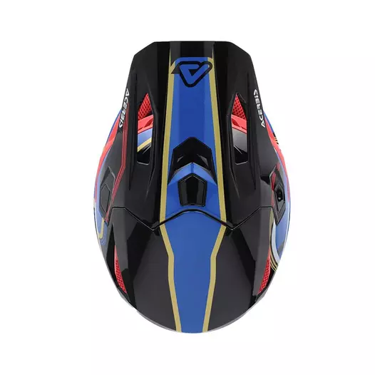 Acerbis Whoops Мотошлем Black Blue Синий