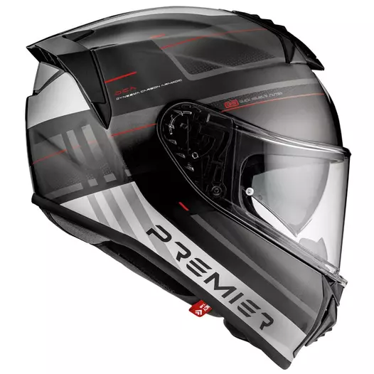 Premier Evoluzione Sp 92 Мотошлем Grey Серый