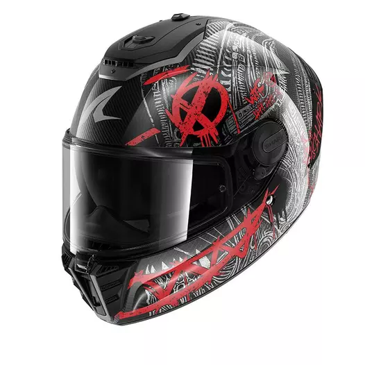 Shark Spartan Rs Carbon Shiever Мотошлем Red Красный (размер: xs)