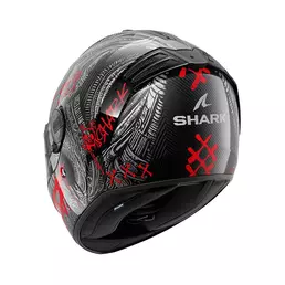 Shark Spartan Rs Carbon Shiever Мотошлем Red Красный