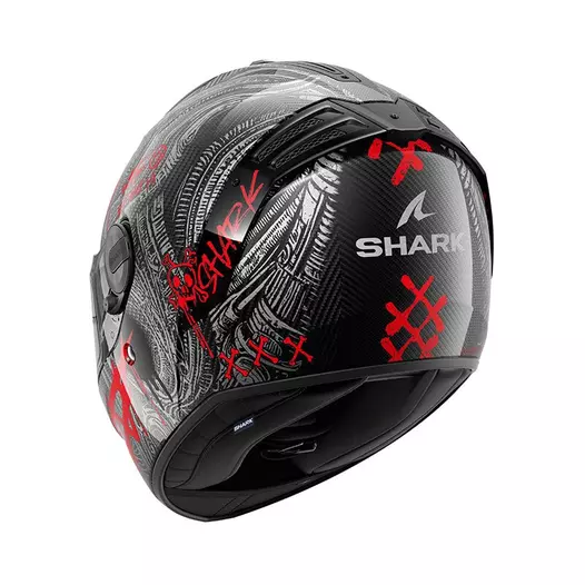 Shark Spartan Rs Carbon Shiever Мотошлем Red Красный