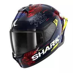 Shark Skwal Cup Speed Vib Мотошлем Blue Red Yellow Синий