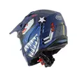 Premier Subverter Ar 12 Bm Мотошлем Blue Matt Синий
