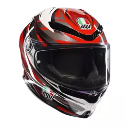 Agv K6 S E2206 Reeval Мотошлем White Red Красный