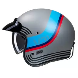 Hjc V31 Byron Мотошлем Grey Blue Серый