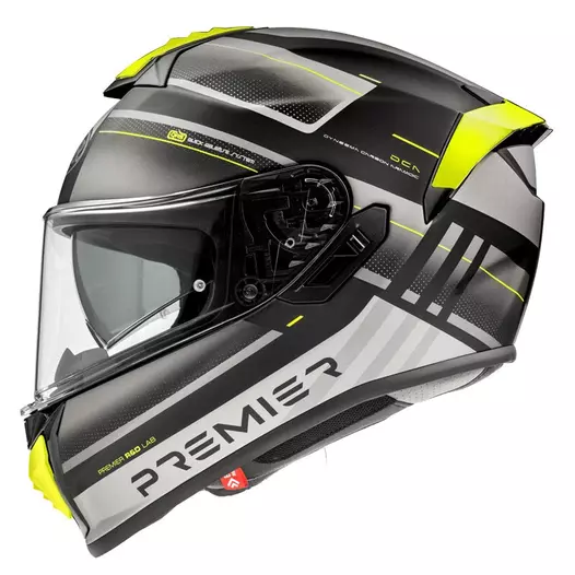 Premier Evoluzione Sp Y Bm Мотошлем Yellow Желтый