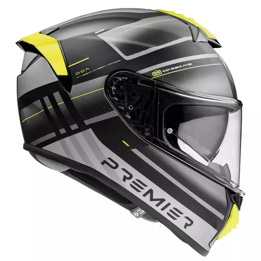 Premier Evoluzione Sp Y Bm Мотошлем Yellow Желтый
