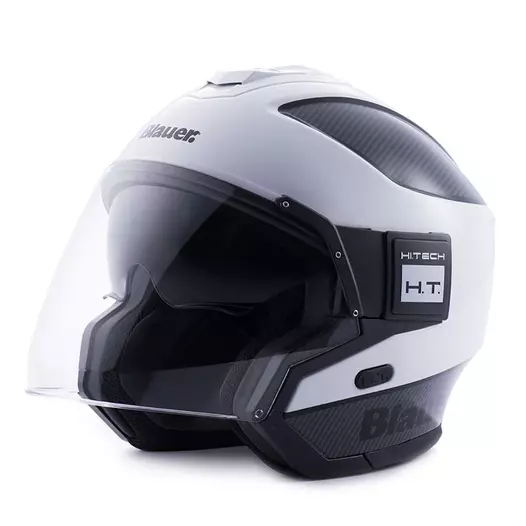 Blauer Solo Btr Мотошлем White Carbon Белый (размер: m1)