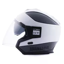 Blauer Solo Btr Мотошлем White Carbon Белый