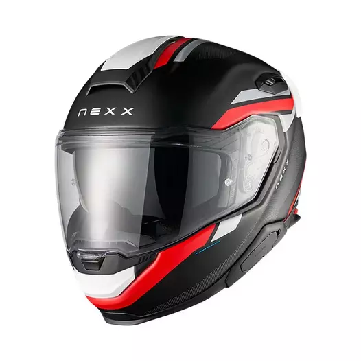 Nexx X.tr Quanta Мотошлем Black Red Красный (размер: xs)