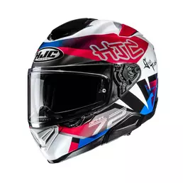 Hjc Rpha 72 Goldy Мотошлем Blue Red Синий