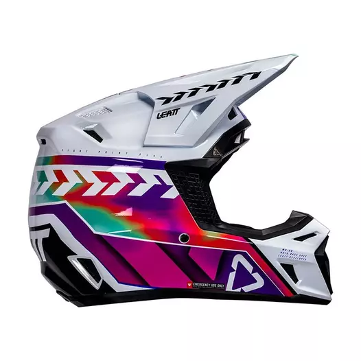 Leatt Moto 8.5 V26 Мотошлем Kit Pinata Teal Фиолетовый