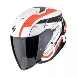 Scorpion Exo Z1 Vue Мотошлем White Red Matt Белый