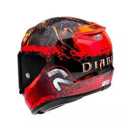 Hjc Rpha 12 Diablo Blizzard Мотошлем Красный