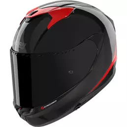 Nolan X-904 Ultra Carbon Emblema Мотошлем Black Red Красный