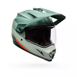 Bell Mx-9 Adv Mips Ece6 Trail Мотошлем Green Orange Зеленый