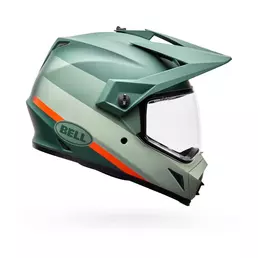 Bell Mx-9 Adv Mips Ece6 Trail Мотошлем Green Orange Зеленый