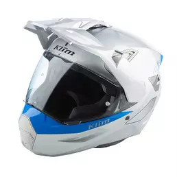 Klim X1 Alpha Мотошлем High Rise Blue Серый