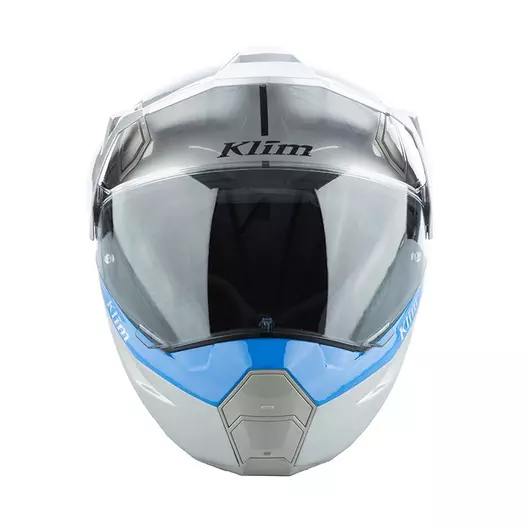 Klim X1 Alpha Мотошлем High Rise Blue Серый