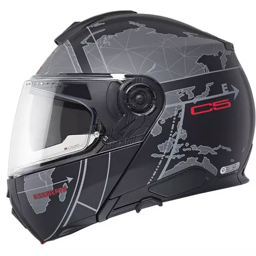 Schuberth C5 Globe Modular Мотошлем Black Черный