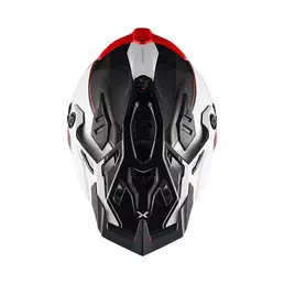 Nexx X.rally Raid Мотошлем White Red Красный