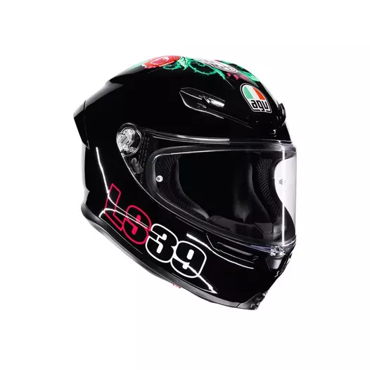 Agv K6 S E2206 Salom Tribute Мотошлем Черный (размер: xl)