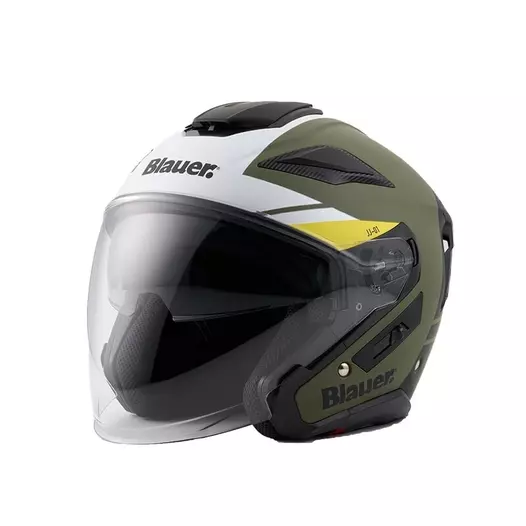 Blauer Jj-01 Мотошлем Green Matt Зеленый (размер: xs)