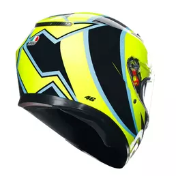 Agv K3 E2206 Rossi Wt Philipp Island 2005 Мотошлем Желтый