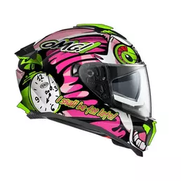 Premier Typhoon Bu 18 Bm Мотошлем White Fuchsia Розовый