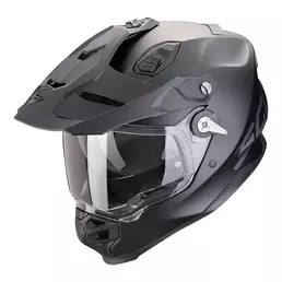 Scorpion Adf-9000 Air Solid Мотошлем Black Matt 24 Черный