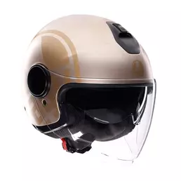 Agv Eteres E2206 Sirolo Мотошлем White Gold Золотистый
