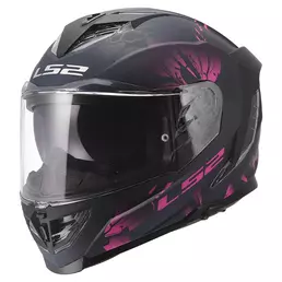 Ls2 Ff818 Storm 3 Burst Мотошлем Black Pink Matt Розовый (размер: 2xs)