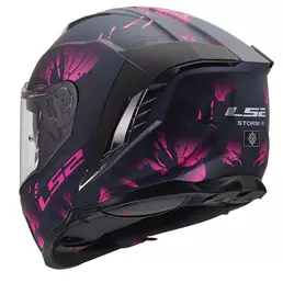 Ls2 Ff818 Storm 3 Burst Мотошлем Black Pink Matt Розовый