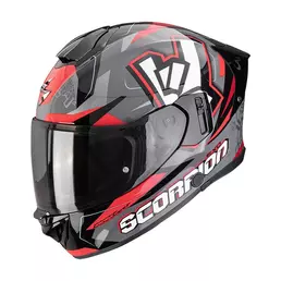 Scorpion Exo 530 Air Rok Мотошлем Grey Red Серый