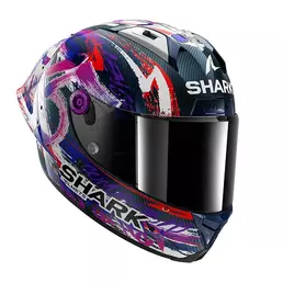 Shark Aeron Gp Fim Racing Zarco Signature Мотошлем Purple Фиолетовый