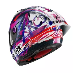 Shark Aeron Gp Fim Racing Zarco Signature Мотошлем Purple Фиолетовый