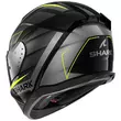 Shark D-skwal 3 Sizler Мотошлем Anthracite Yellow Желтый
